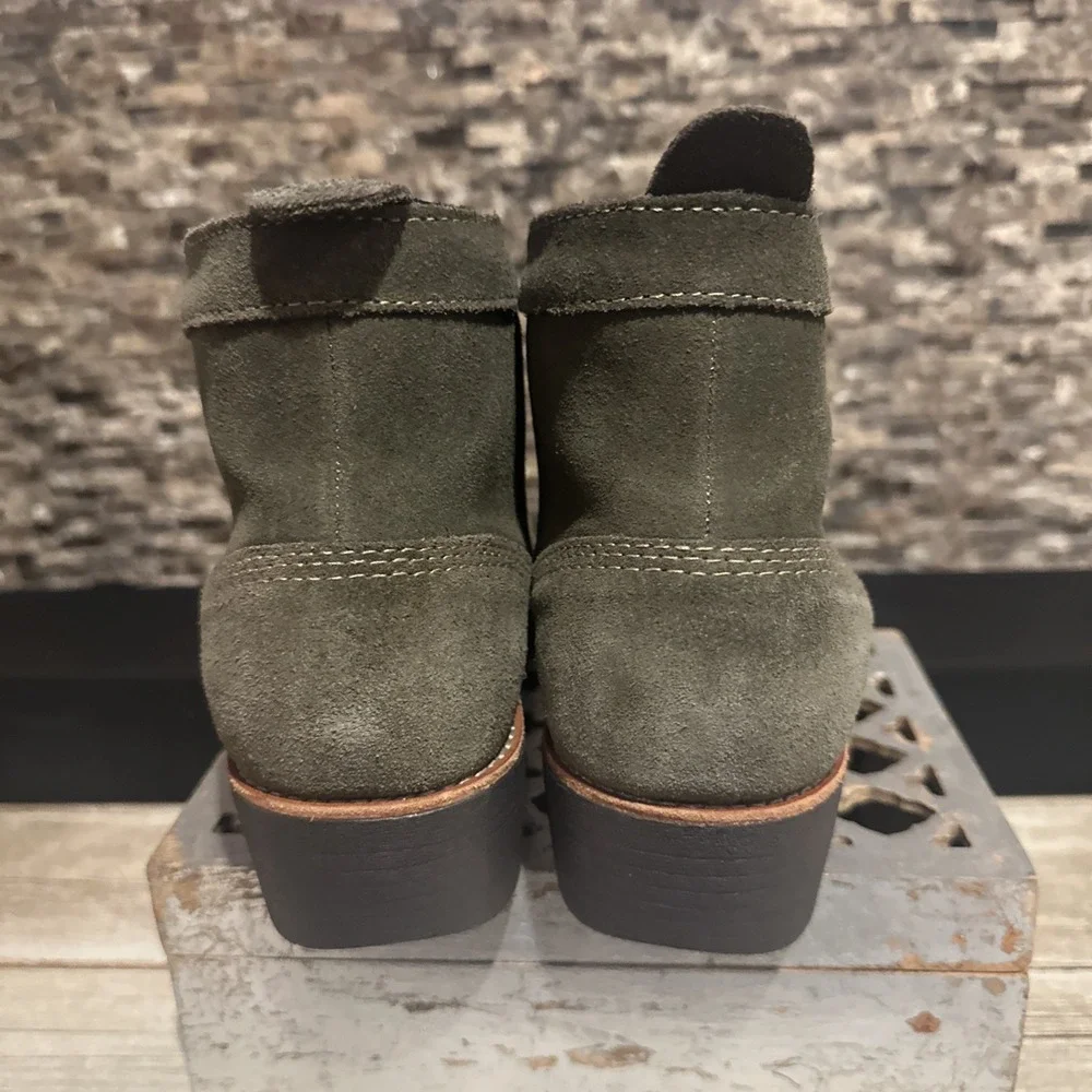 WORX by Red Wing 5124 Women's Zinc Chukka‎ Steel Toe Boots Size 8.5